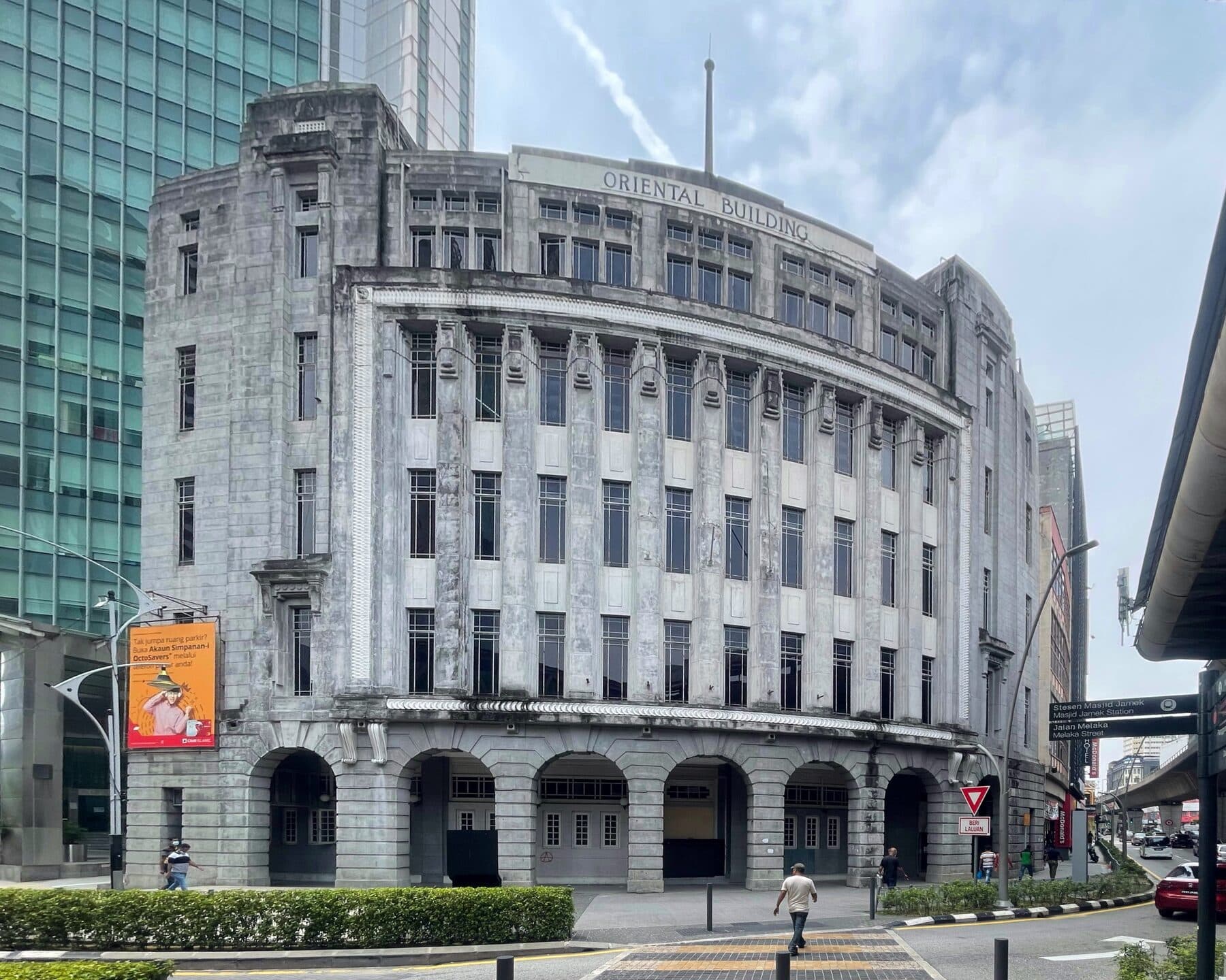 Oriental Building context on Jalan Tun Perak