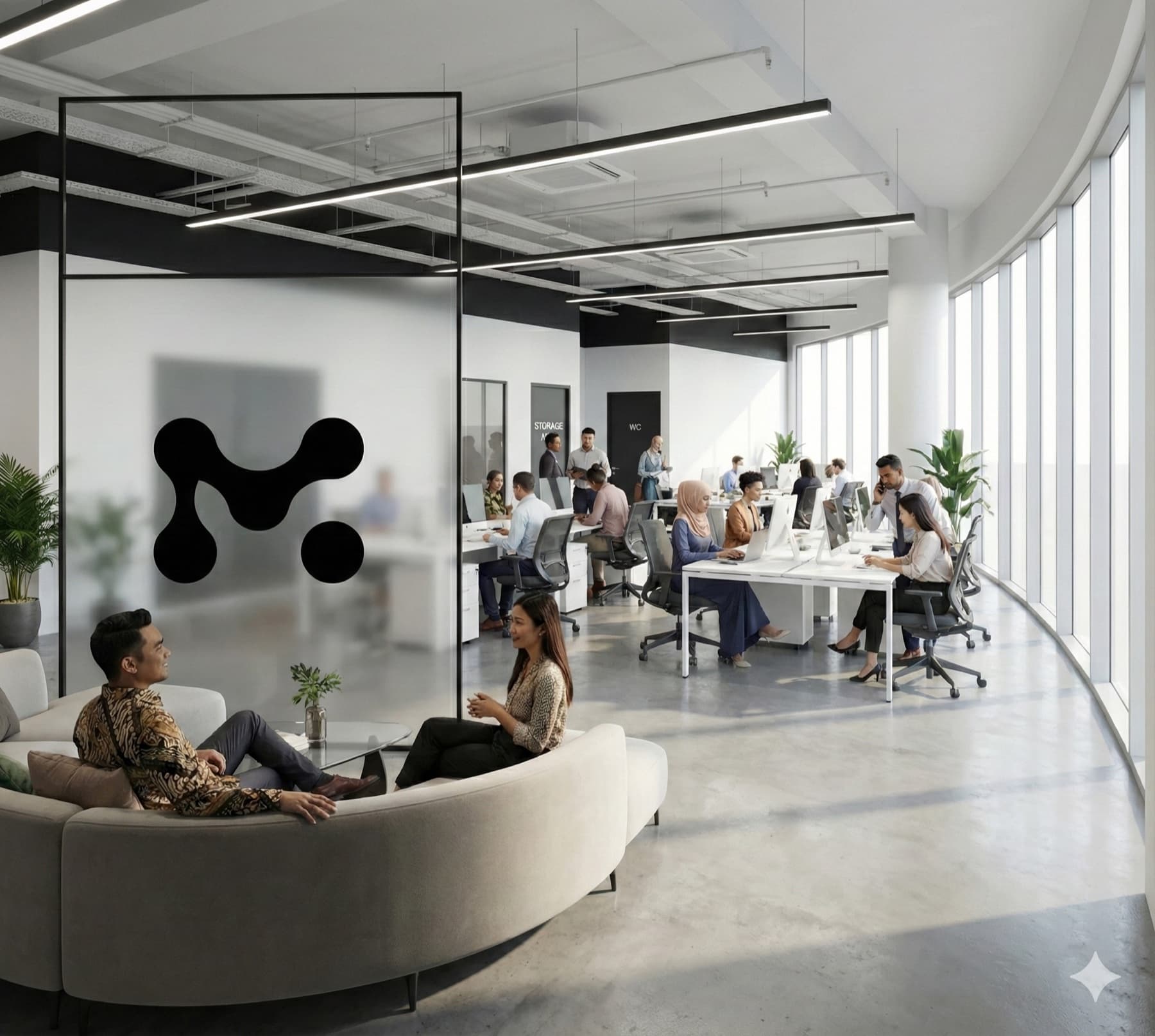 Public Commons & Community Lounge